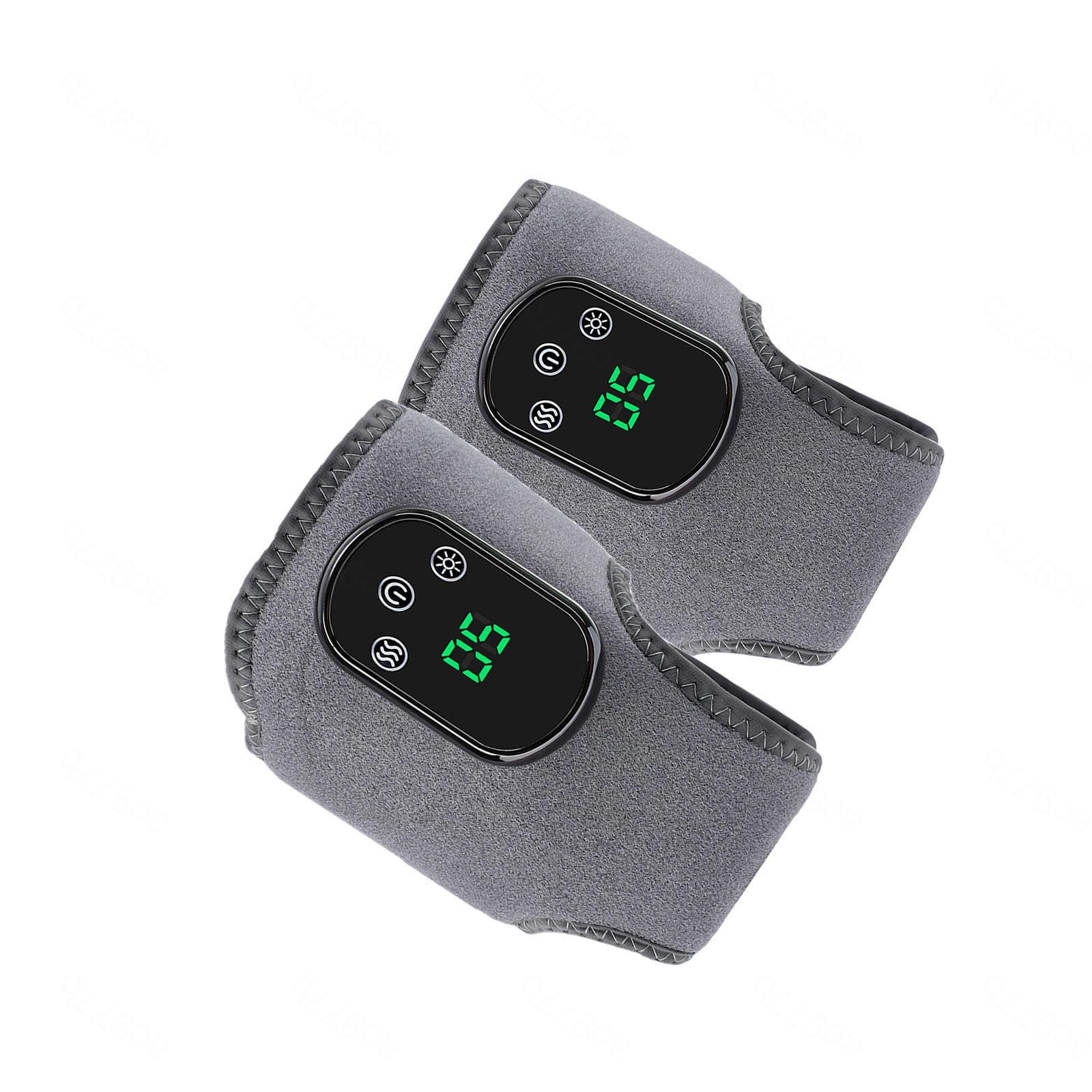 Fussmassagegerät mit 3 Vibrationsmodi und 5 Temperaturstufen USB Wiederaufladbar Fussmassage für Knöchel, Ferse, Sohle, Fußgewölbe