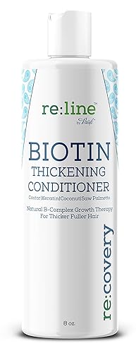 Miniatura 2 de Acondicionador de crecimiento del cabello con biotina para pérdida de cabello, acondicionador de volumen espesante natural para cabello fino,