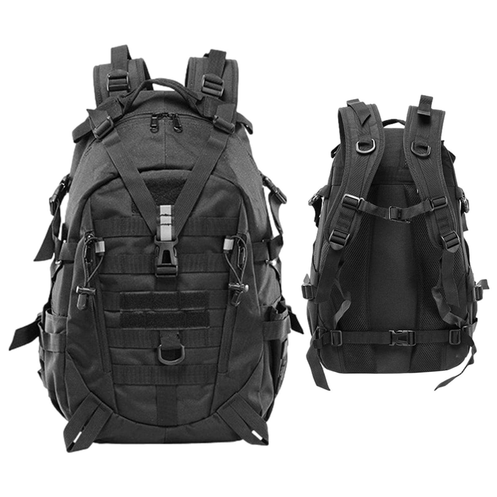 Mochila militar | 35 l Assault Bag Mochila de trabajo - Mochila grande impermeable y duradera para la caza de senderismo universitario