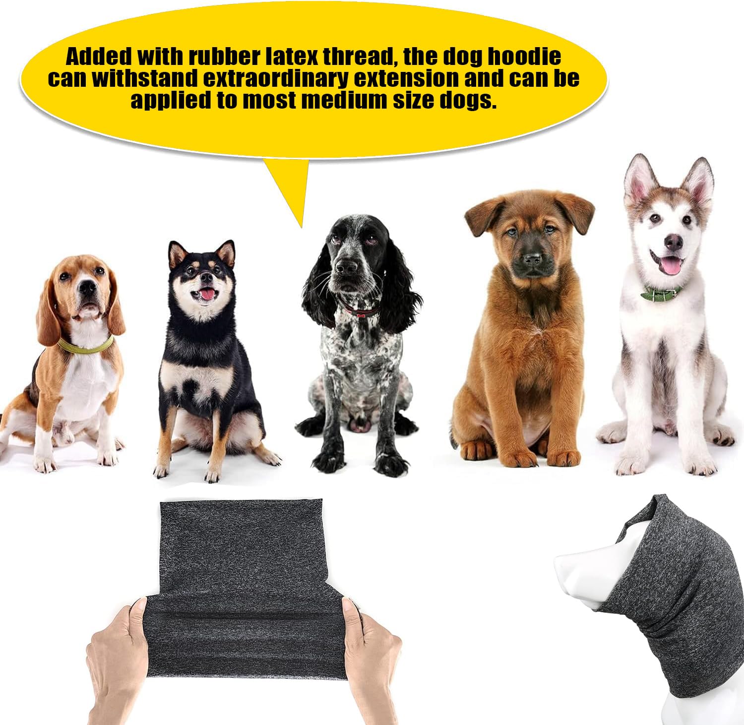 Northogo Multi-functional Pet Soft Snoods - Image 4