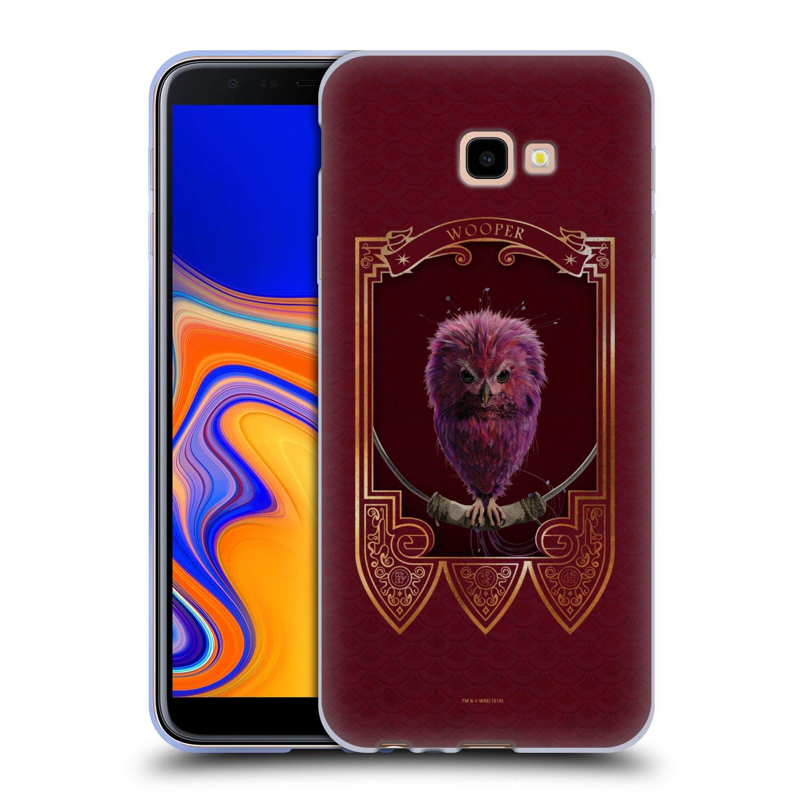 Head Case Designs Officially Licensed Fantastic Beasts And Where To Find Them Wooper Beasts Soft Gel Case Compatible With Samsung Galaxy J4+ / Plus