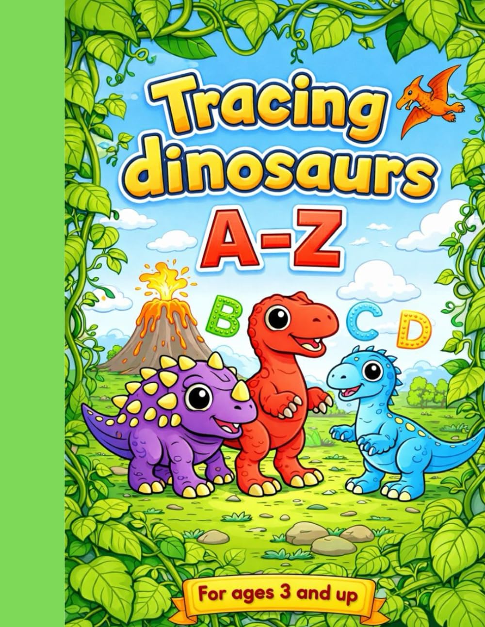 tracing dinosaurs A-Z