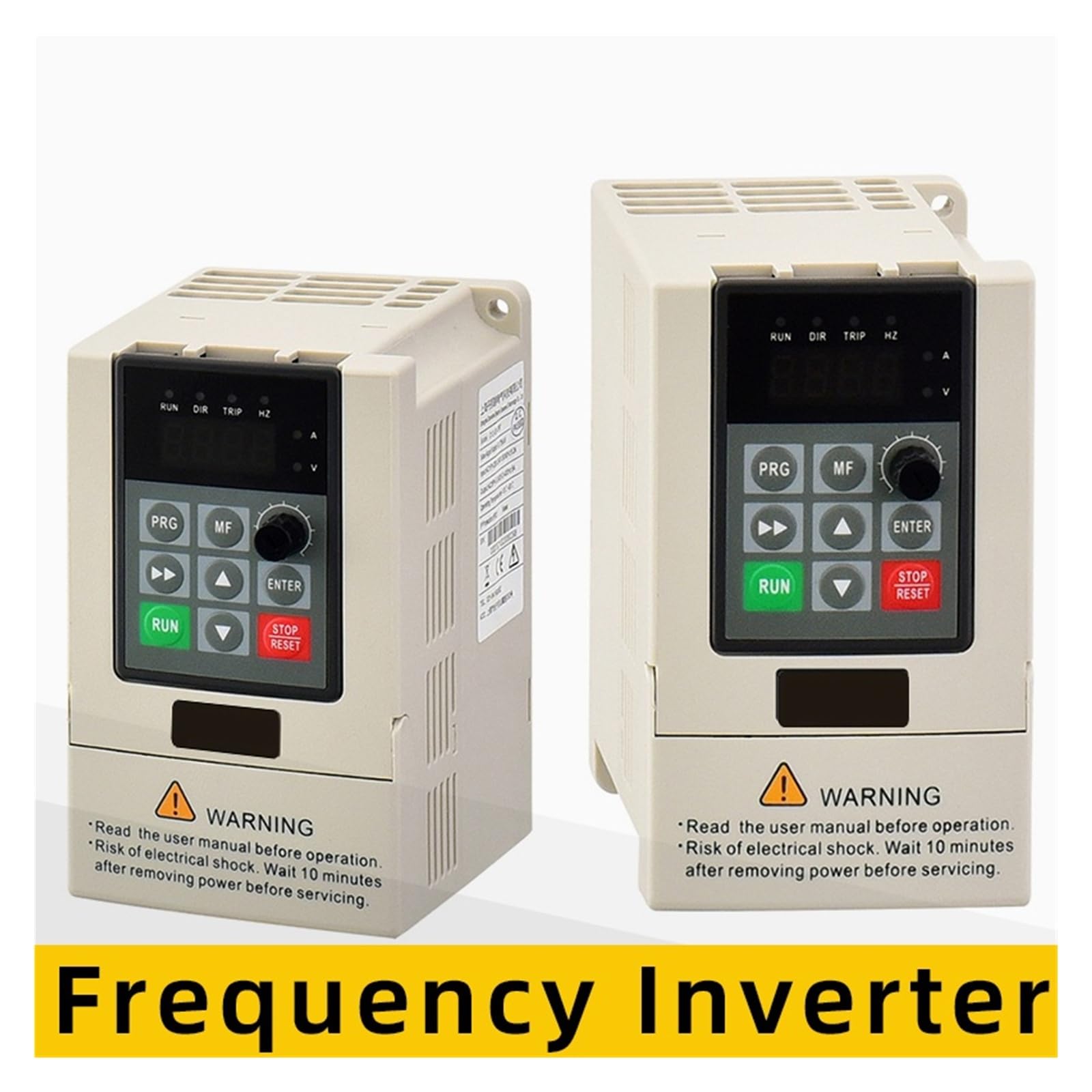 0.75/1.5/2.2KW VFD AHD12 Frequency Converter for Motor 3Phase 220V Input and Output AC Drive VFD Frequency Inverter(0.75KW)