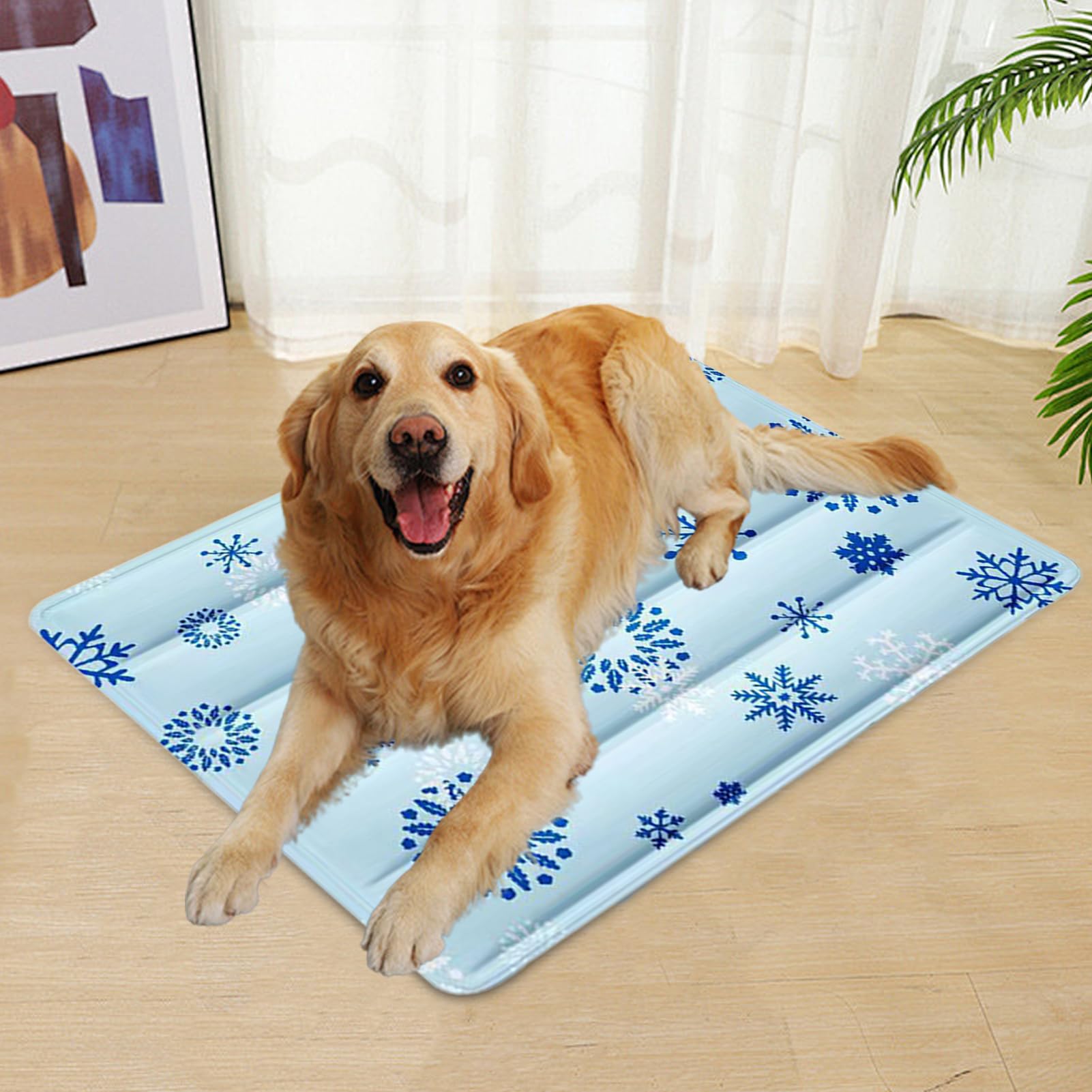 Tappetino rinfrescante per cani | rinfrescante in gel per gatti | impermeabili estivi per cuccioli gatti interni esterni appartamento giardino camera da letto campeggio