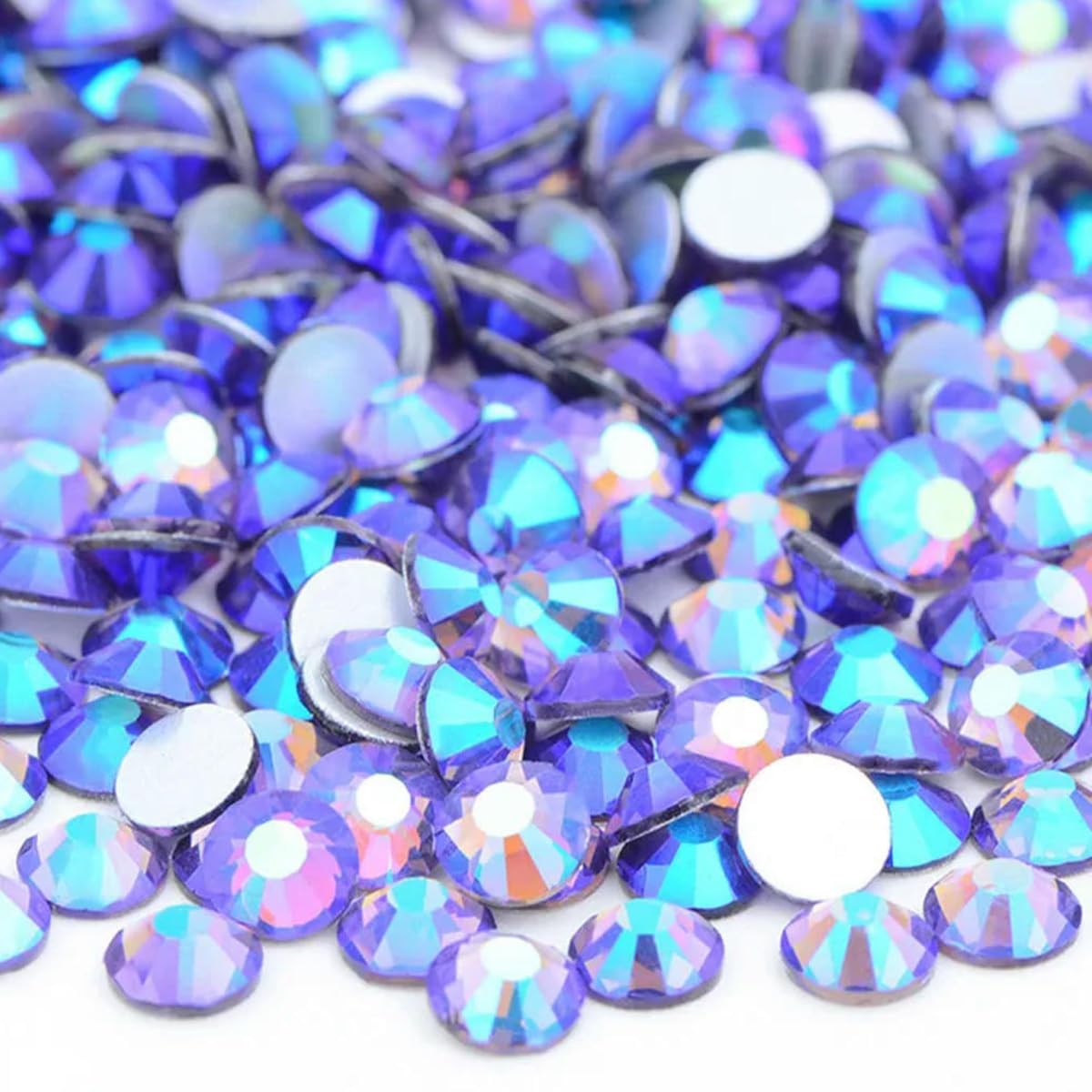 CIVIOOH SS6 SS8 SS10 SS12 SS16 SS20 SS30 Flatback Glass Rhinestones Clear Crystal AB Nail Strass Non-Hotfix Stone DIY Crafts