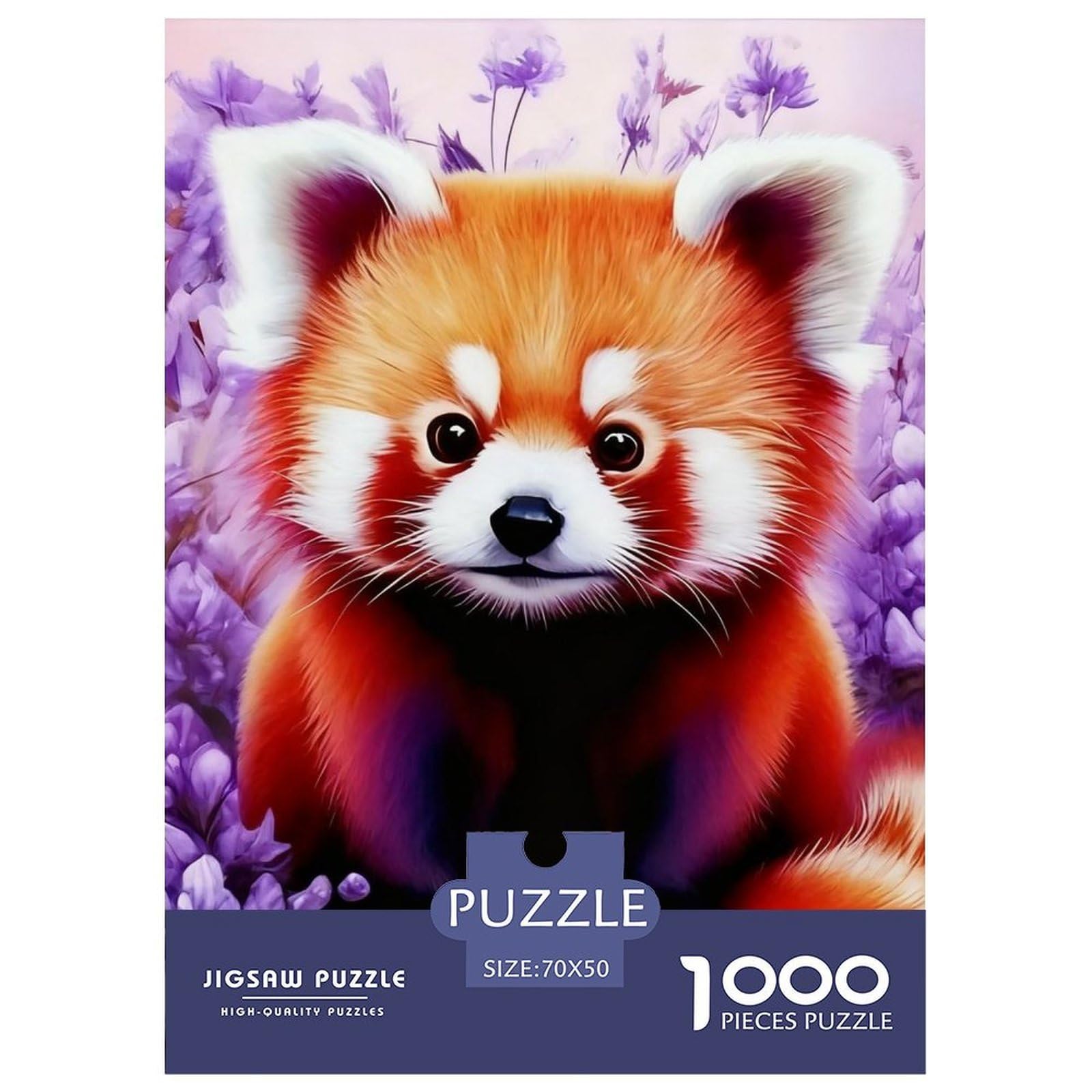 Jigsaw Puzzles 1000 Pieces Red Panda Jigsaw 70x50cm/1000pcs Toy for Adults And Kids Animal Stress Reliever Educational Games DIY Cardboard