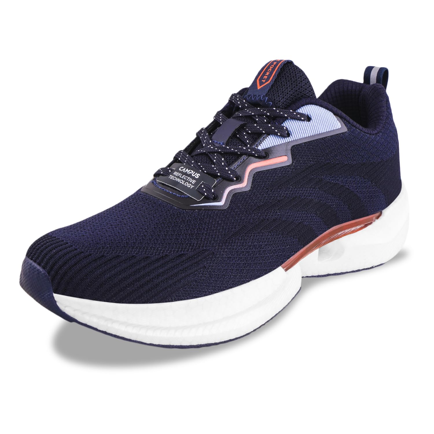 Campus Mens CORA Navy/Sky Running Shoes - 9UK/India 22G-1153 (B0CMD683TG) Amazon Price History, Amazon Price Tracker