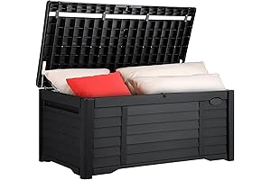 YITAHOME 120 Gallon Super-Sized Deck Box: The Ultimate Outdoor Storage Solution for Your Valuables