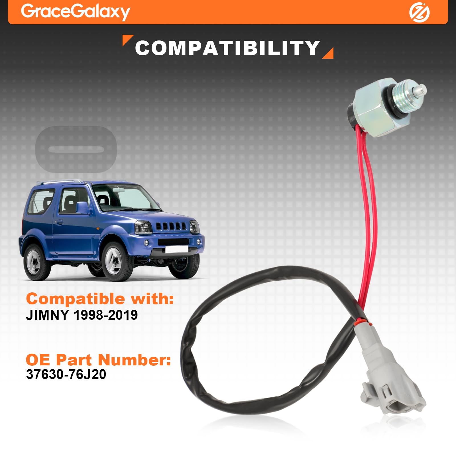 GraceGalaxy Transmission de transfert 4WD 4 Wheel Drive Capteur pour Jimny 1.3i 1.5D 1998-2019 37630-76J20