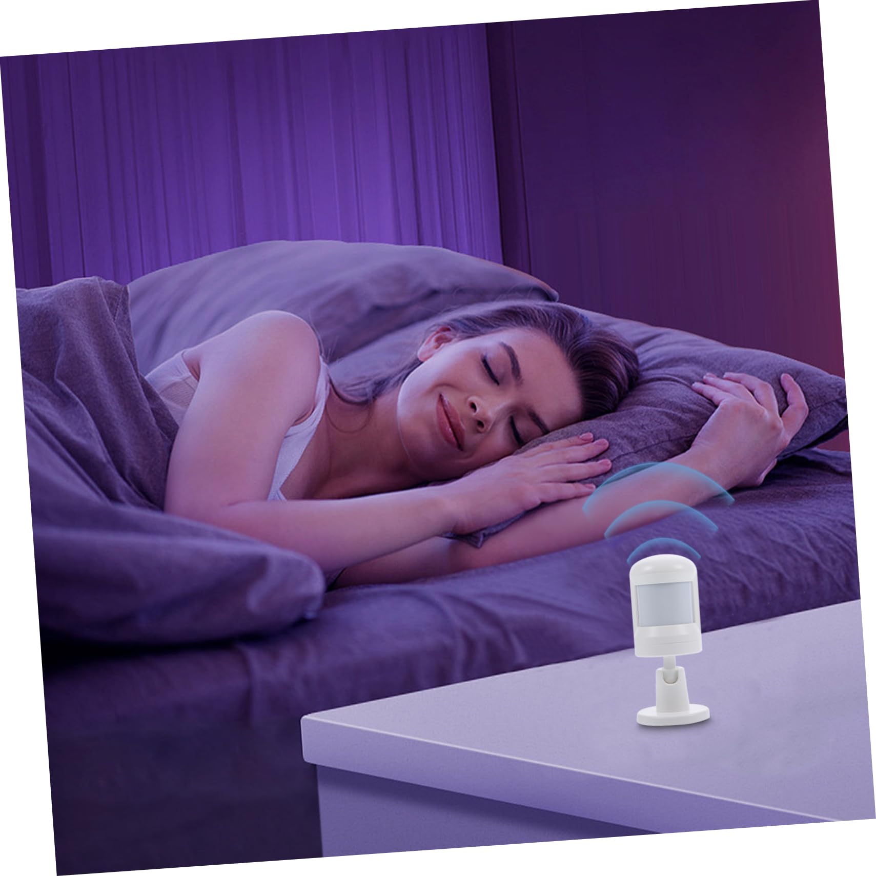 Detector de Infrarrojos Zigbee Sensor Pir de Gran Angular para Sistema de Detección de Movimiento Hogar Detectores de Inducción Corporal