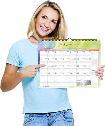 Miniatura 6 de Lbylyhxc Calendario 2024, calendario mensual de pared 2024 de enero de 2024 a diciembre de 2024, 14.8 x 11.5 pulgadas. Papel grueso con fechas