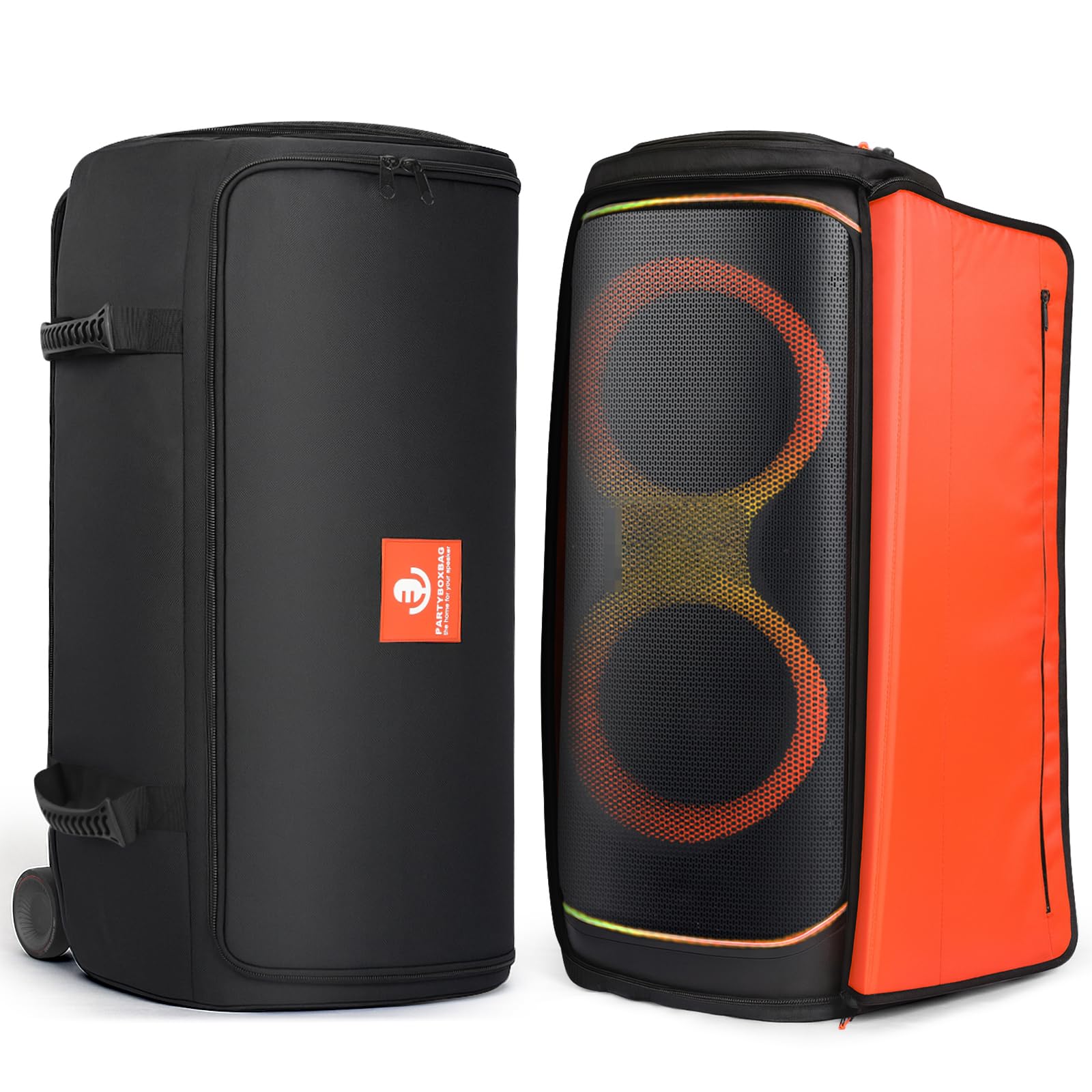 Étui de protection de voyage pour haut-parleur compatible avec JBL PartyBox 720, sac de rangement pour haut-parleur portable pour voyage en plein air