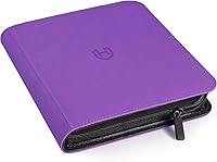 Vista 16 de Carpeta de Tarjetas de 4 Bolsillos con Cremallera, Libro Portatarjetas de 288 Bolsillos, Carpeta con Cremallera de Cubierta de PU Premium, Carpeta