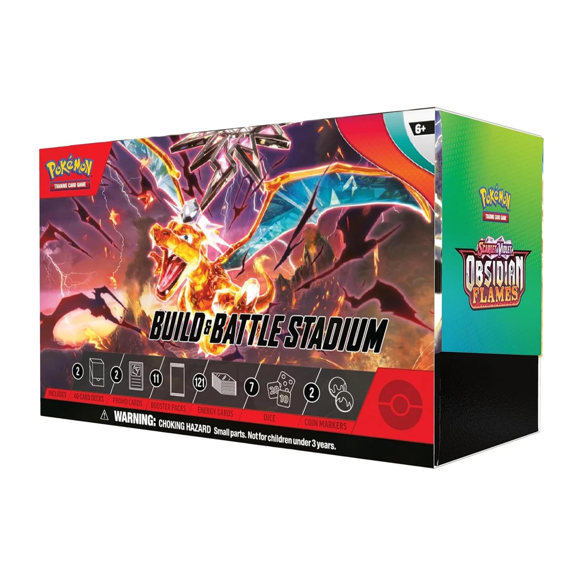 Pokemon Scarlet & Violet 3 Obsidian Flames Build & Battle Stadium