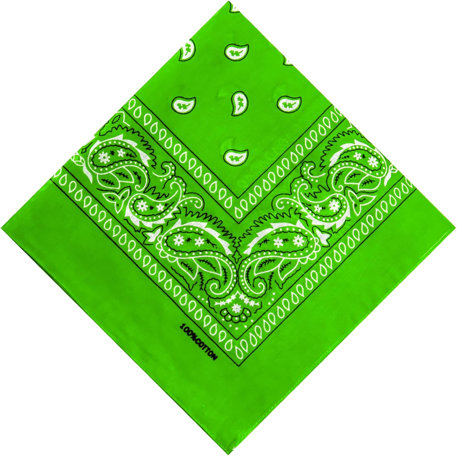 Cotton Bandanas Face Mask Square Scarf Headwear Headbands for Men & Women