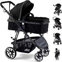 Baby Reversible Baby Stroller with Lie-Flat Mode