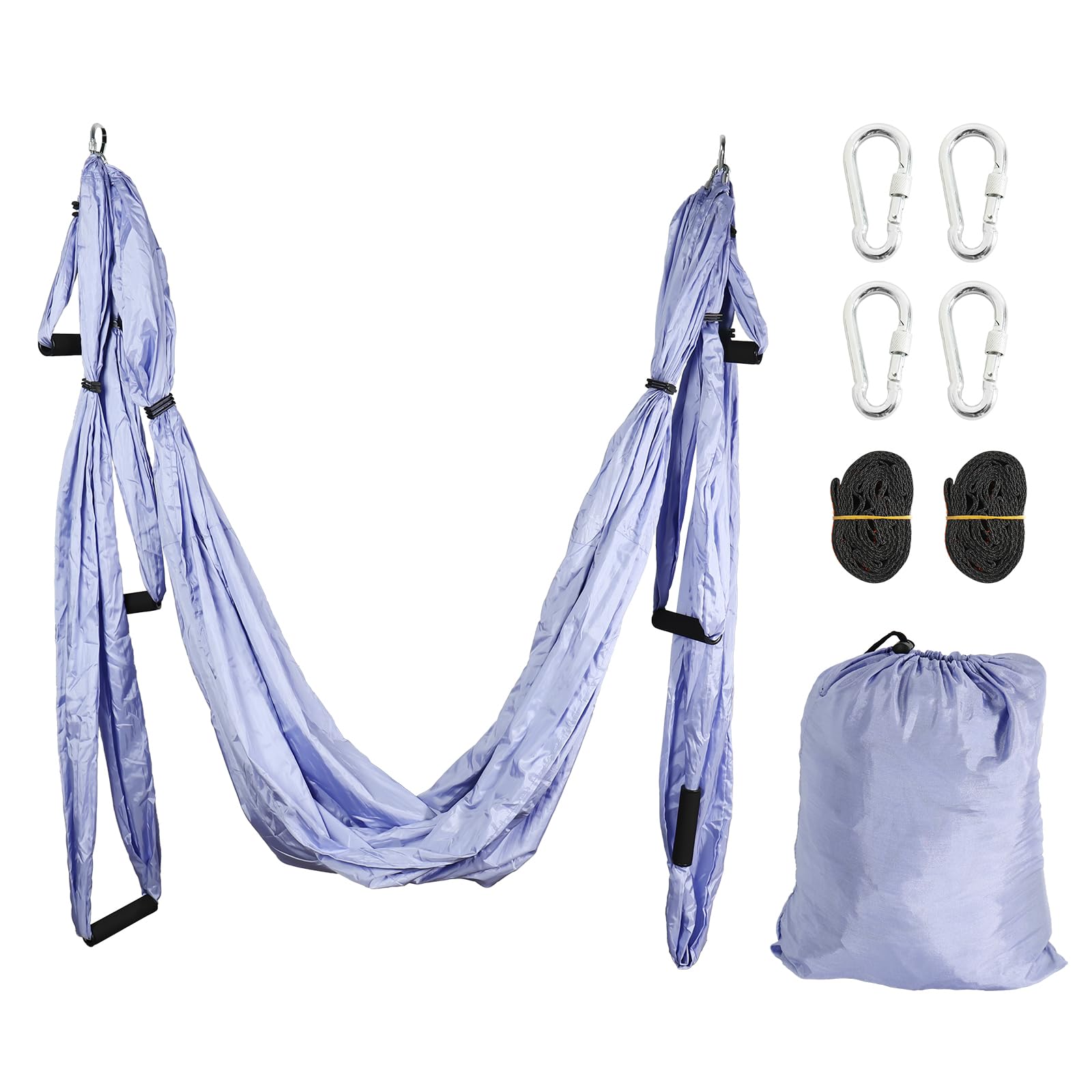 Hamaca de Yoga Aéreo Kits, Trapecio Antigravedad para Ejercicios, Estiramiento para Yoga, Adecuado para Yoga Y Gimnasia