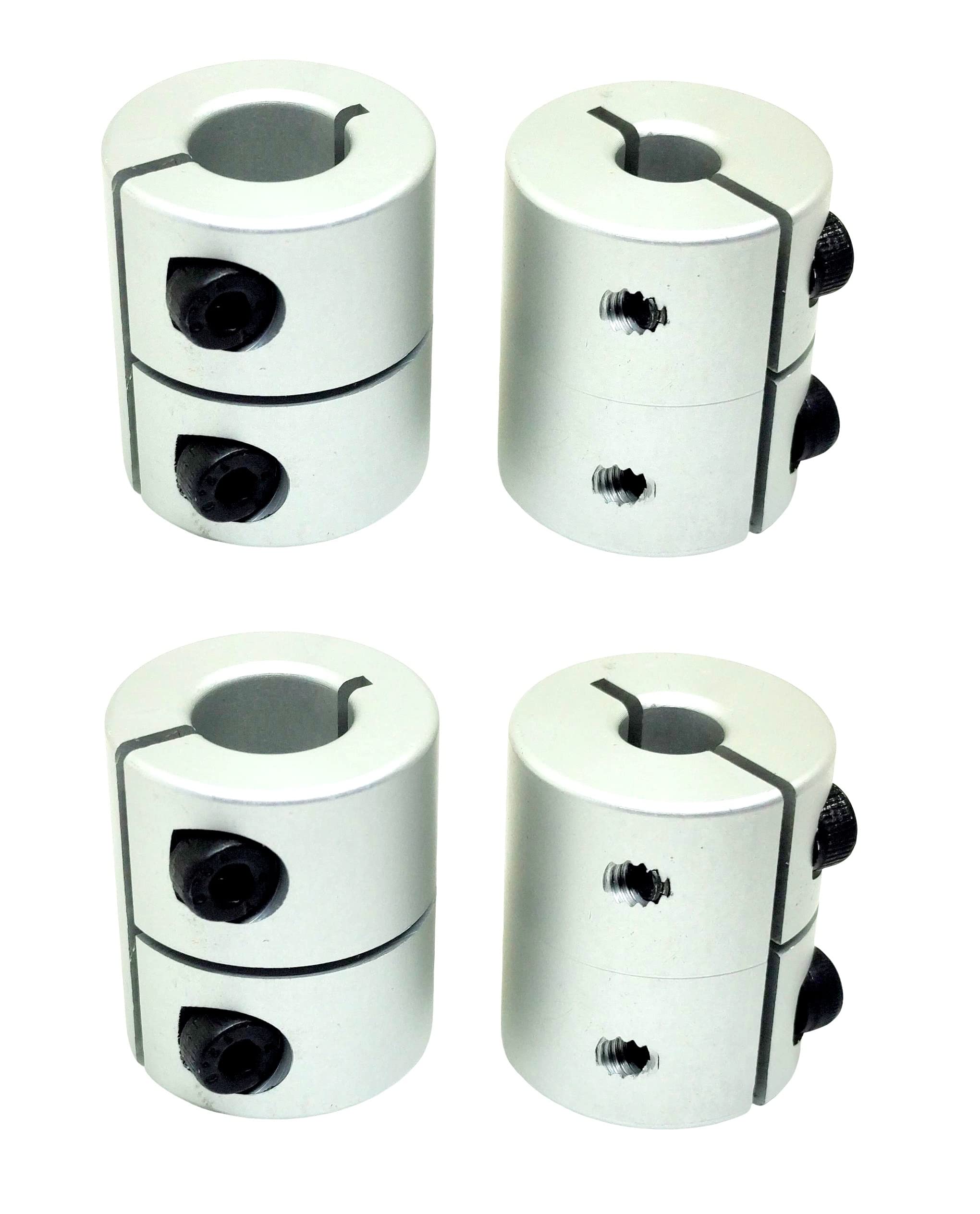 INVENTO 4Pcs 8x12mm Motor Jaw Shaft Coupler Aluminum 8mm to 12mm Rigid Self Centering Coupling for 3D Printer Z Axis Nema 23 Stepper Motor DIY (B0BTB74SGZ) Amazon Price History, Amazon Price Tracker