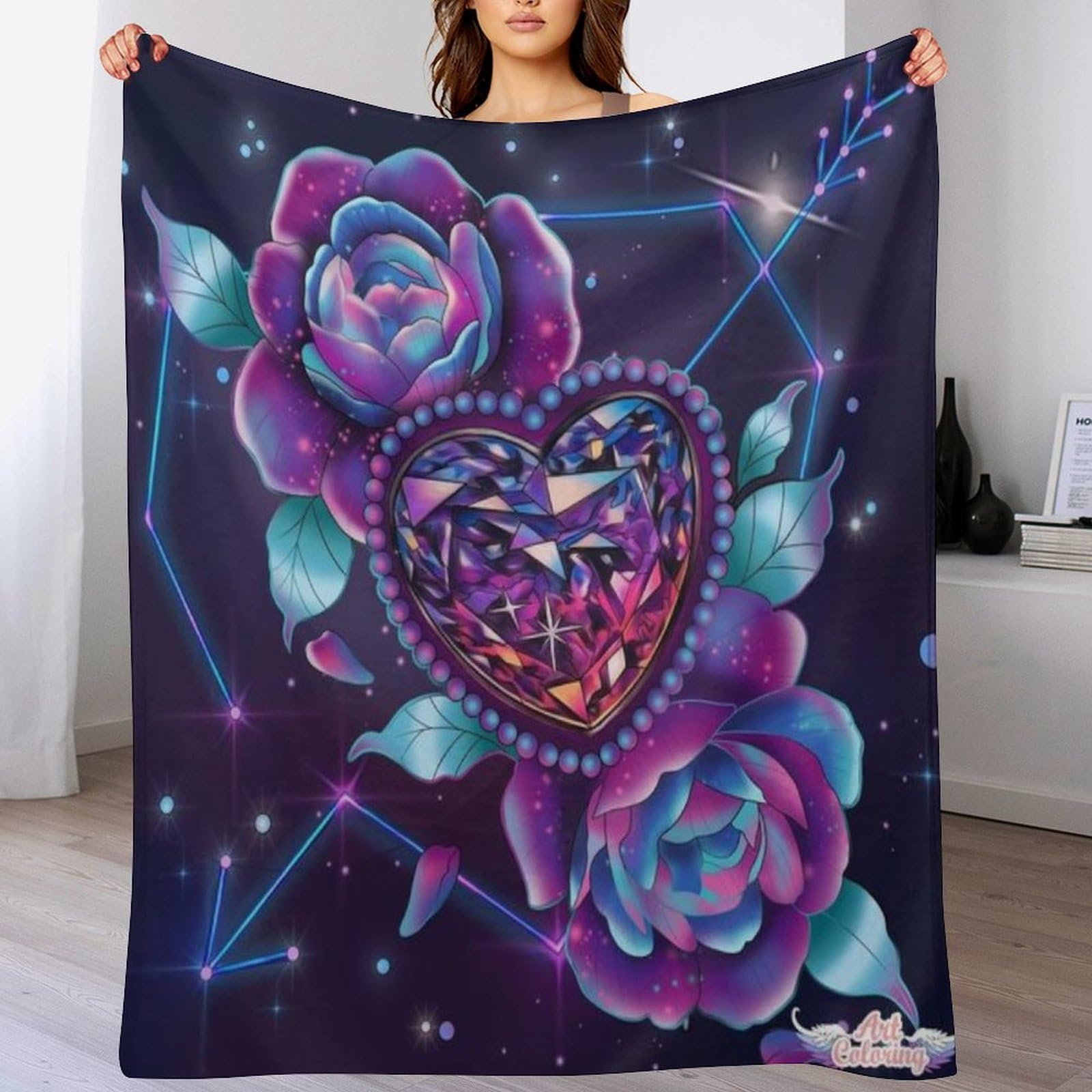 Couverture polaire rose plaid chaud léger et doux pour canapé lit