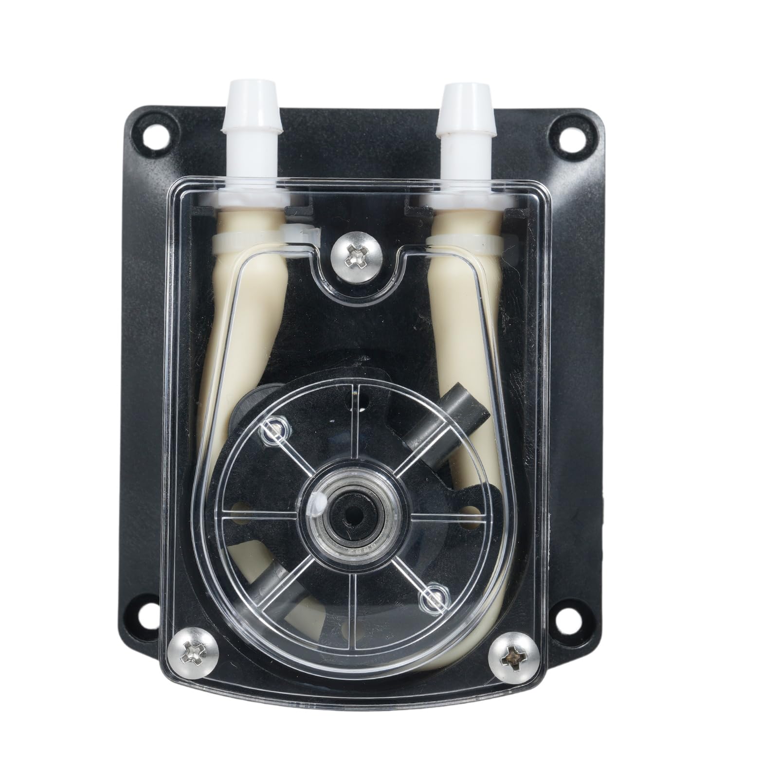 Bomba de dosificación Cabezal de dosificación peristáltica, Bomba de dosificación de dosis de 24 V CC Bomba de dosificación peristáltica, con Tubo de Silicona de Grado alimenticio (24V)