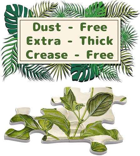 Miniatura 4 de Vintage Houseplant Puzzle 1000 Pieces for Adult, Botany Succulent House Plant Puzzle, 39 Common Indoor Plants Jigsaw Puzzles as Plant GiftsHD