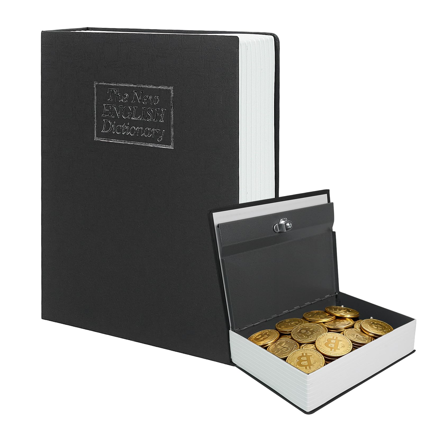 DreamsEden XL Diversion Book Safe with Key Lock - Extra Large 10.4