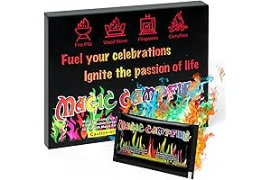 Realcook Mystic Fire for Fire Pit: Magical Fire Packets