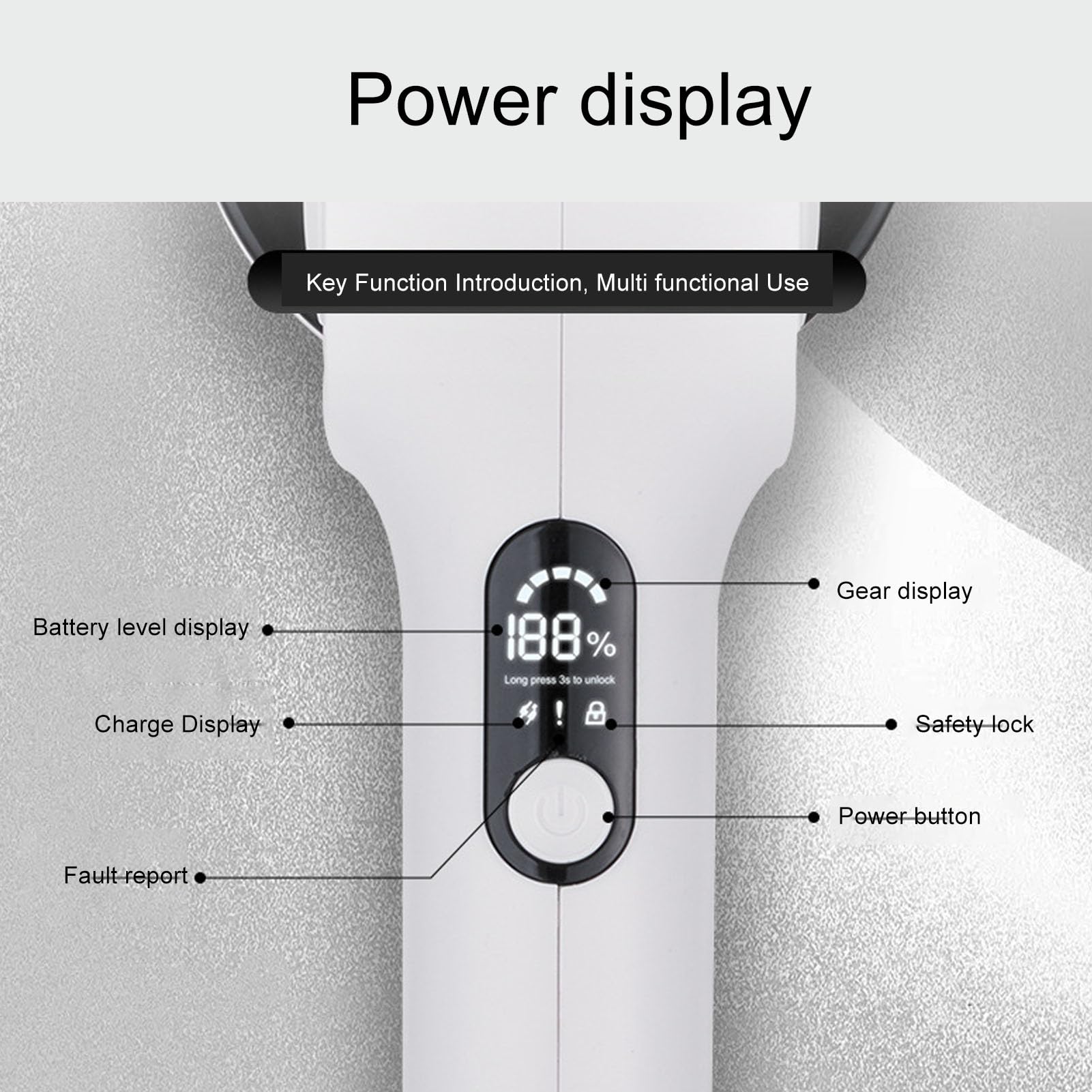 AYNEFY Electric Spin Scrubber Cordless 7 Heads Efficient Brush for Floor Wall, with 3 Speeds, IPX7 Water, Rechargeable 2000mah for Various Surfaces