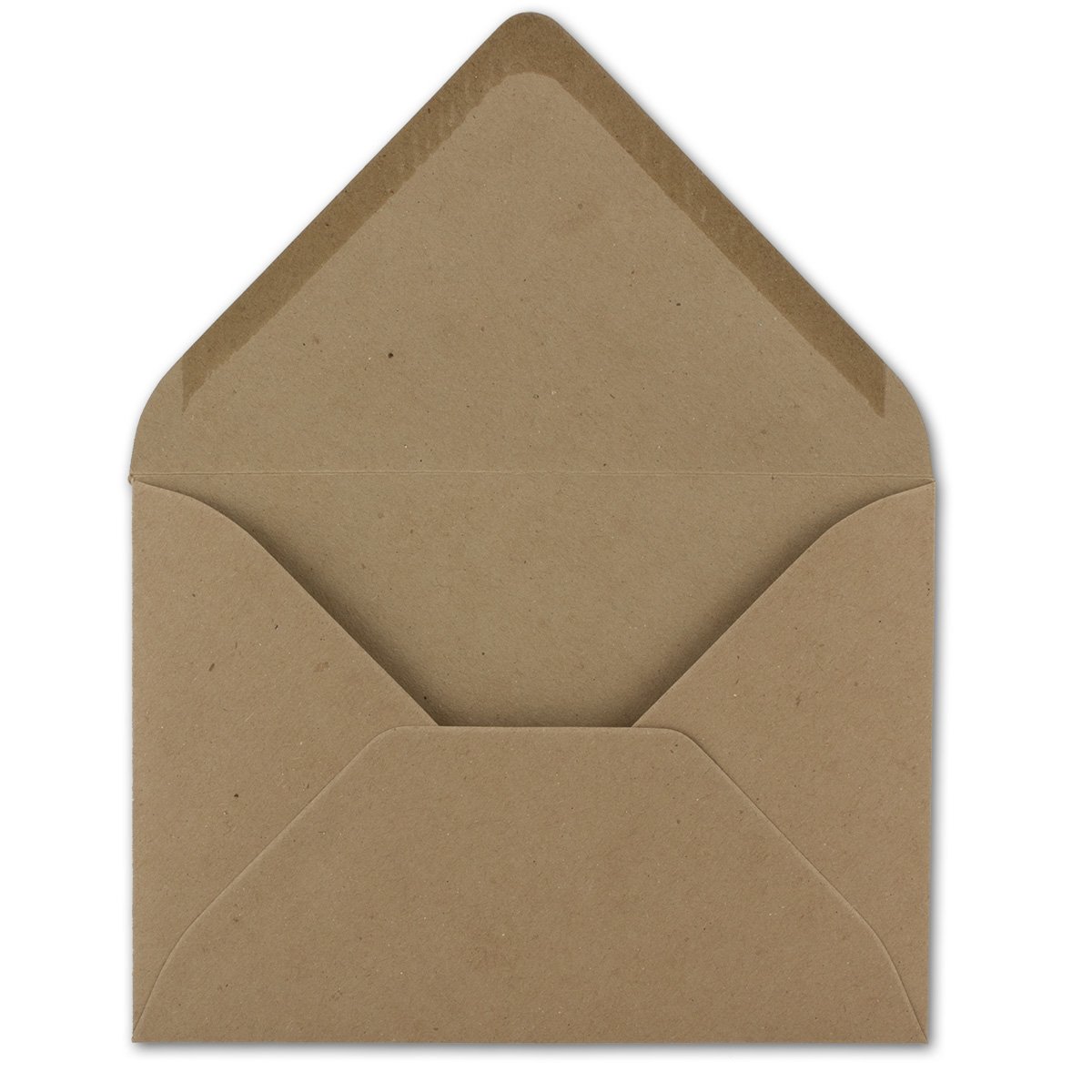 Mini-Briefumschläge Aus Kraftpapier – 10,2x7,1 Cm, 50 Stück, Braun