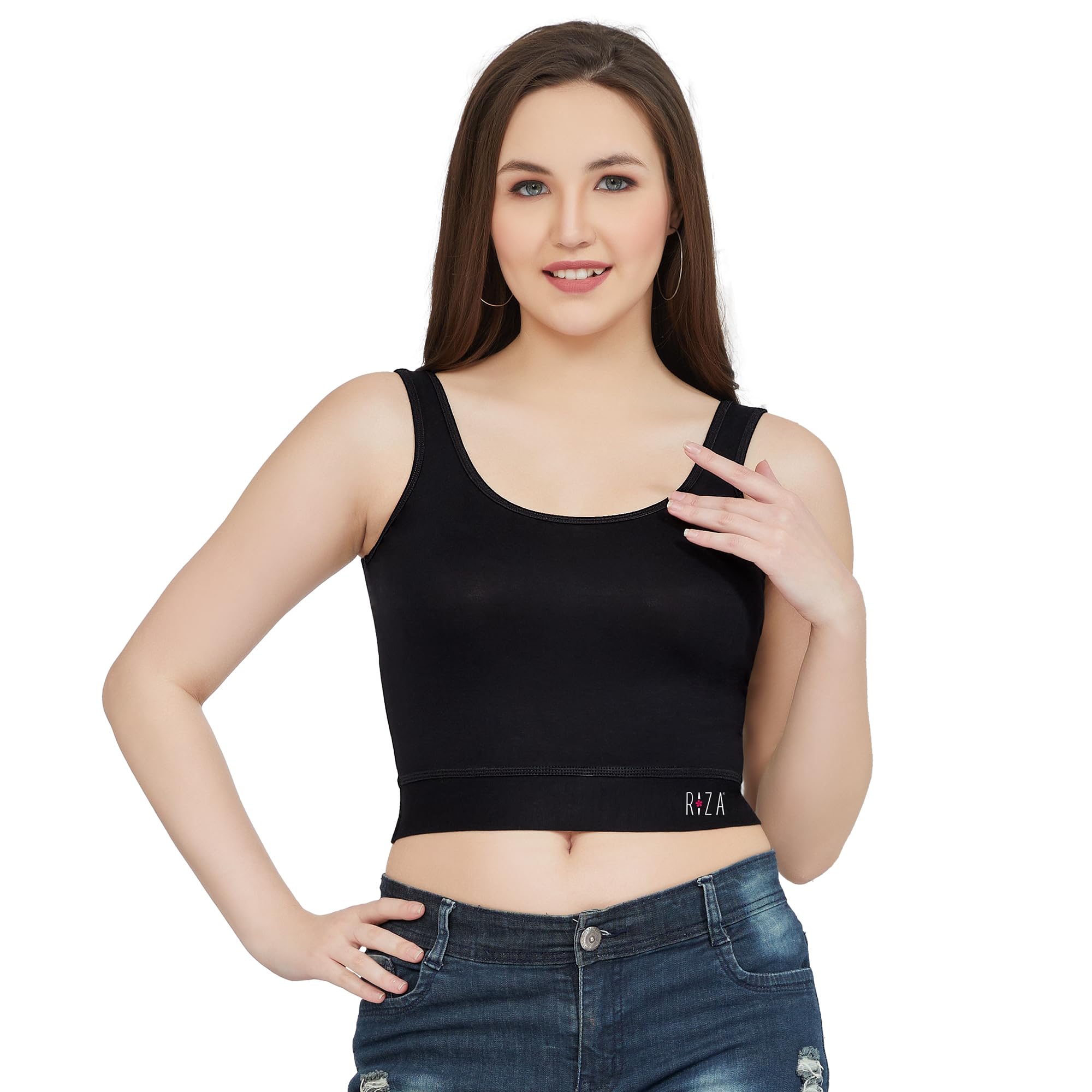 trylo Women's Cotton Solid Slim Fit T-Shirt-picture-33