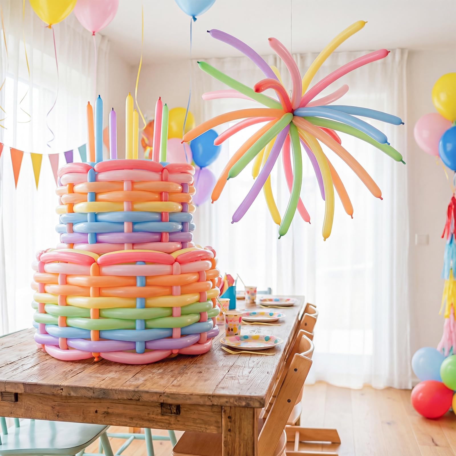 50 palloncini in lattice da 30,5 cm, colori assortiti