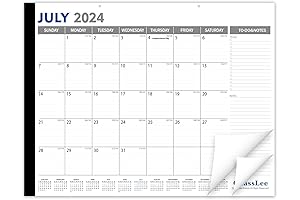 GuassLee Desk Calendar Large 2024-2025, 22'x15'