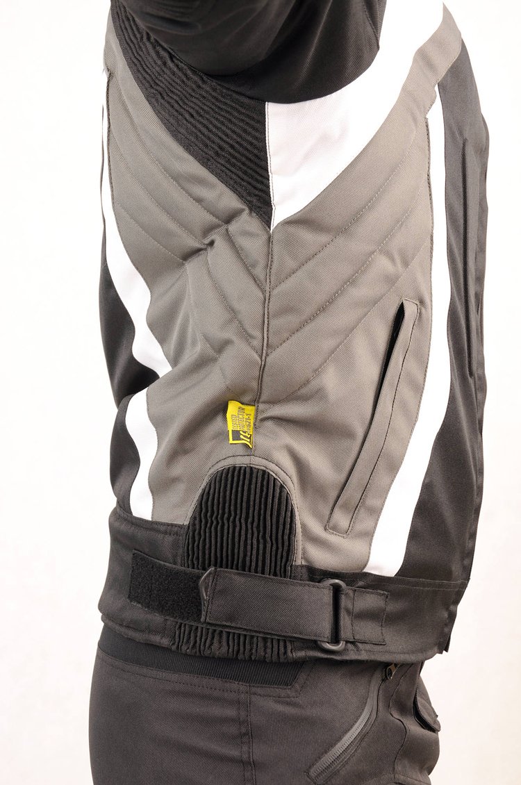 L&J MOTORRADKOMBI JACKE + HOSE - AUS TEXTIL mit herausnehmbaren Protektoren - Zweiteiler Motorrad Biker Chopper Cross