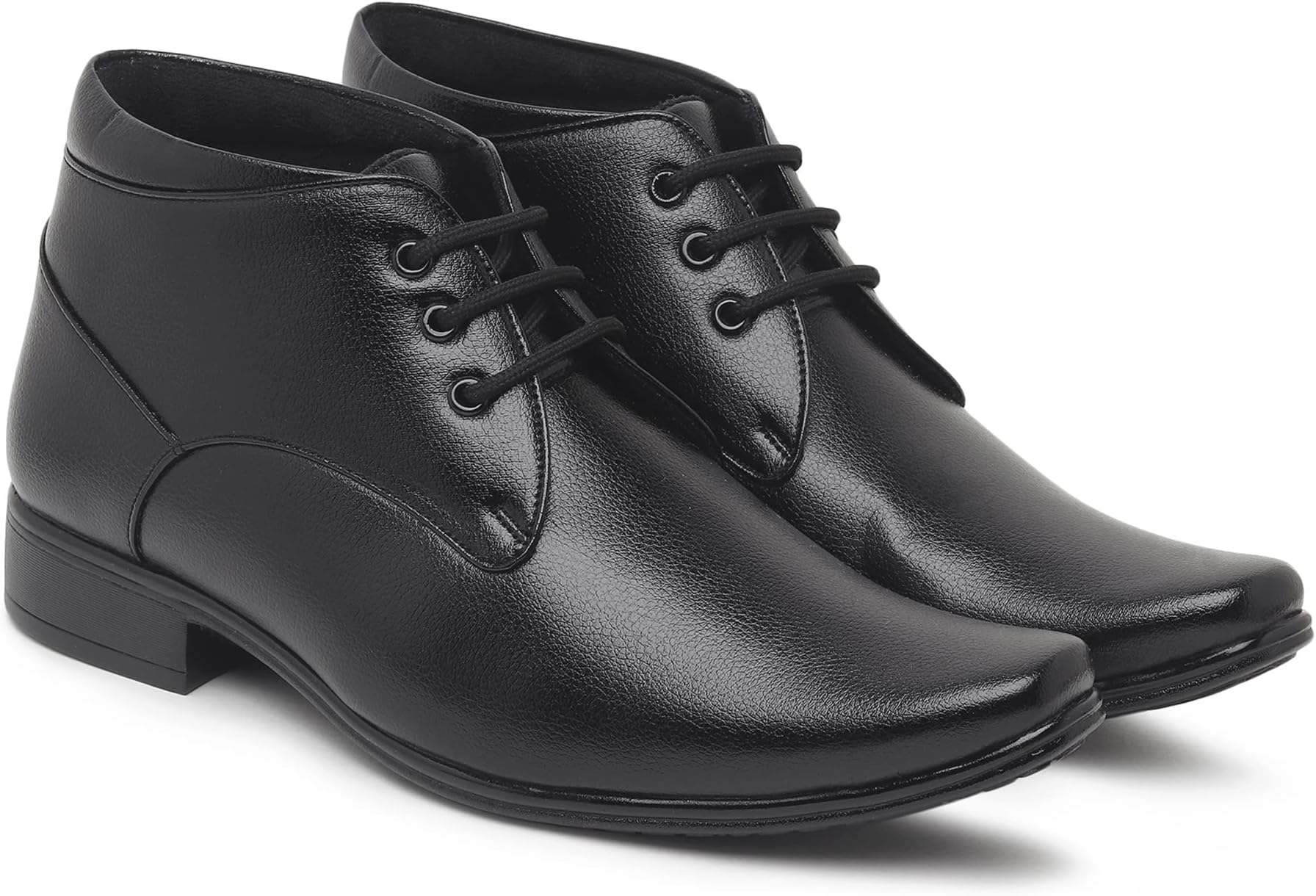 Zixer Synthetic Leather Ankle Formal Shoes Men || Office Shoes for Men Latest Stylish || Chukka Boots Men Long Shoes for Men Long Boots