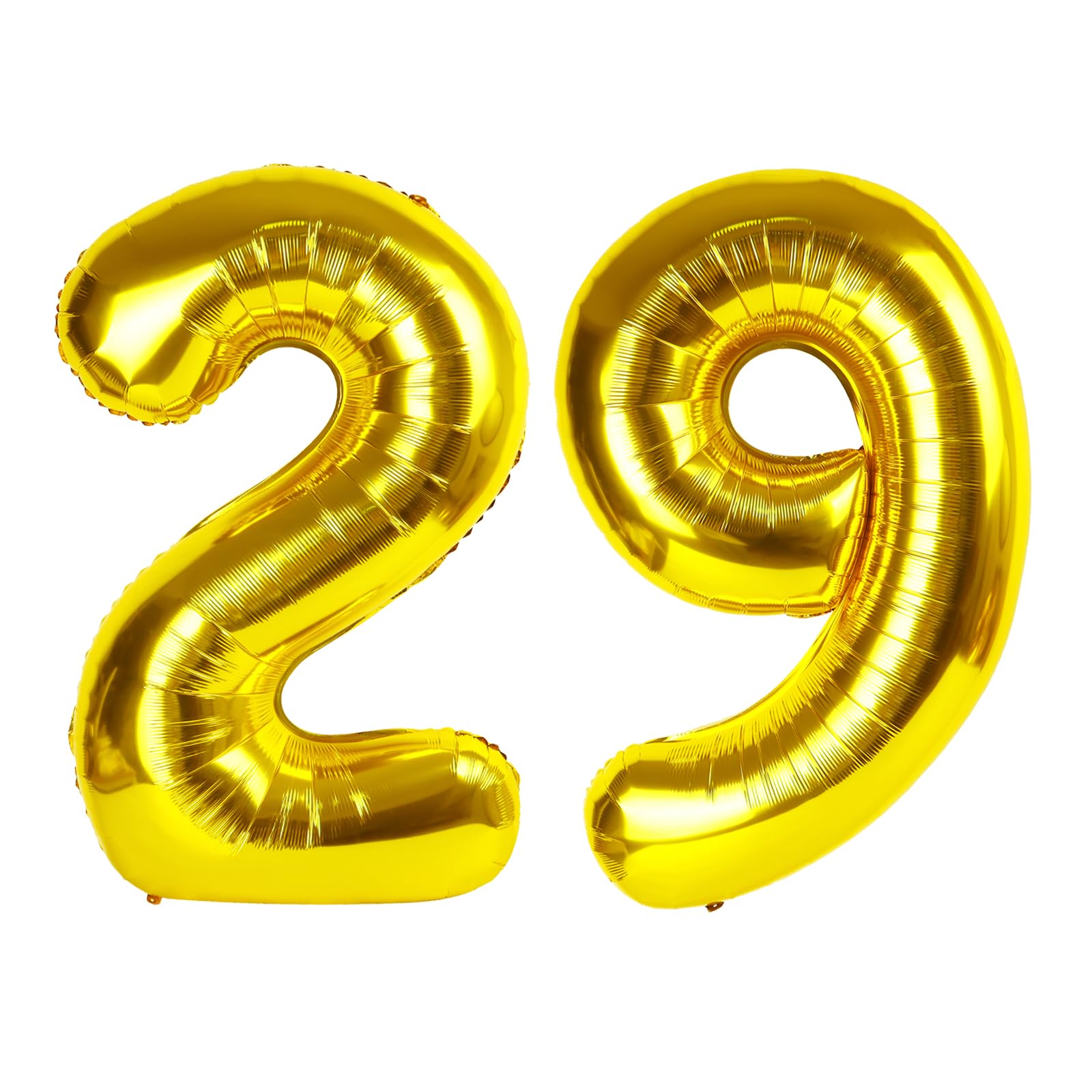 29 Balloon 40 inch Gold Number Balloons for 29 Birthday Party Decorations