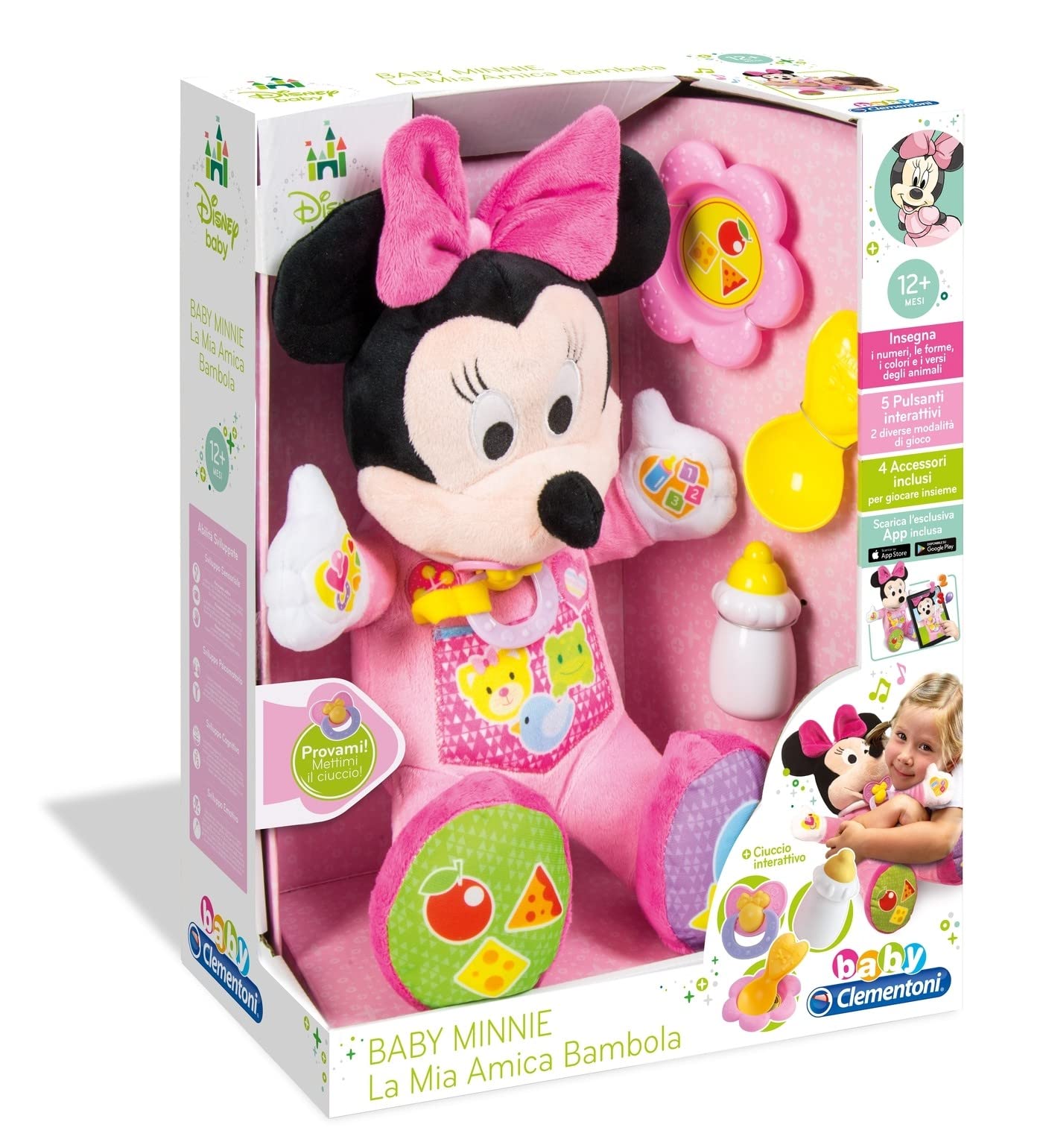 Clementoni Disney Baby 17165 - Baby Mickey First Activities