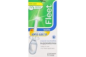 Fleet Liquid Glycerin Suppositories for Adult Constipation