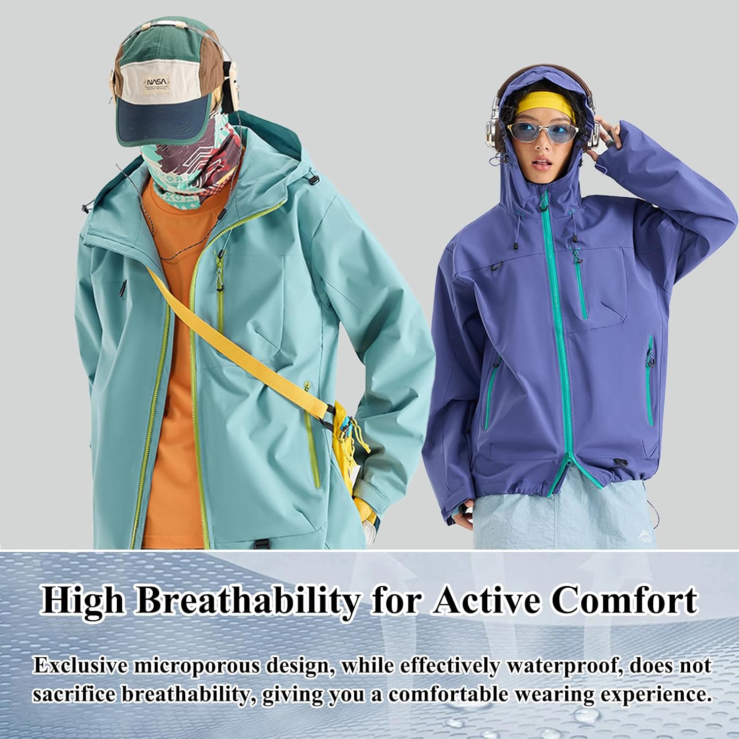3-in-1 Fall-Winter Coats with Hood, 2026 New Snow Ski Jacket, Waterproof Windproof, Fleece Lined, for Women and Men