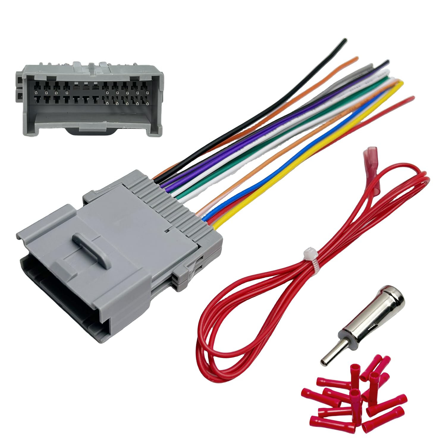 Carxtc Dash Kit & Wiring Harness – For GM Vehicles With Bose/Onstar, Keeps Steering Controls, Fits Double Din Radio (04-11 Canyon Etc.) - View #2