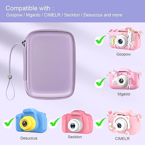 Miniatura 2 de Fintie Funda para cámara infantil compatible con SecktonGKTZWOWGOOMZERSuncityAgoigoOurlife RindolUnicorn Toys cámara digital y cámara de video bolsa