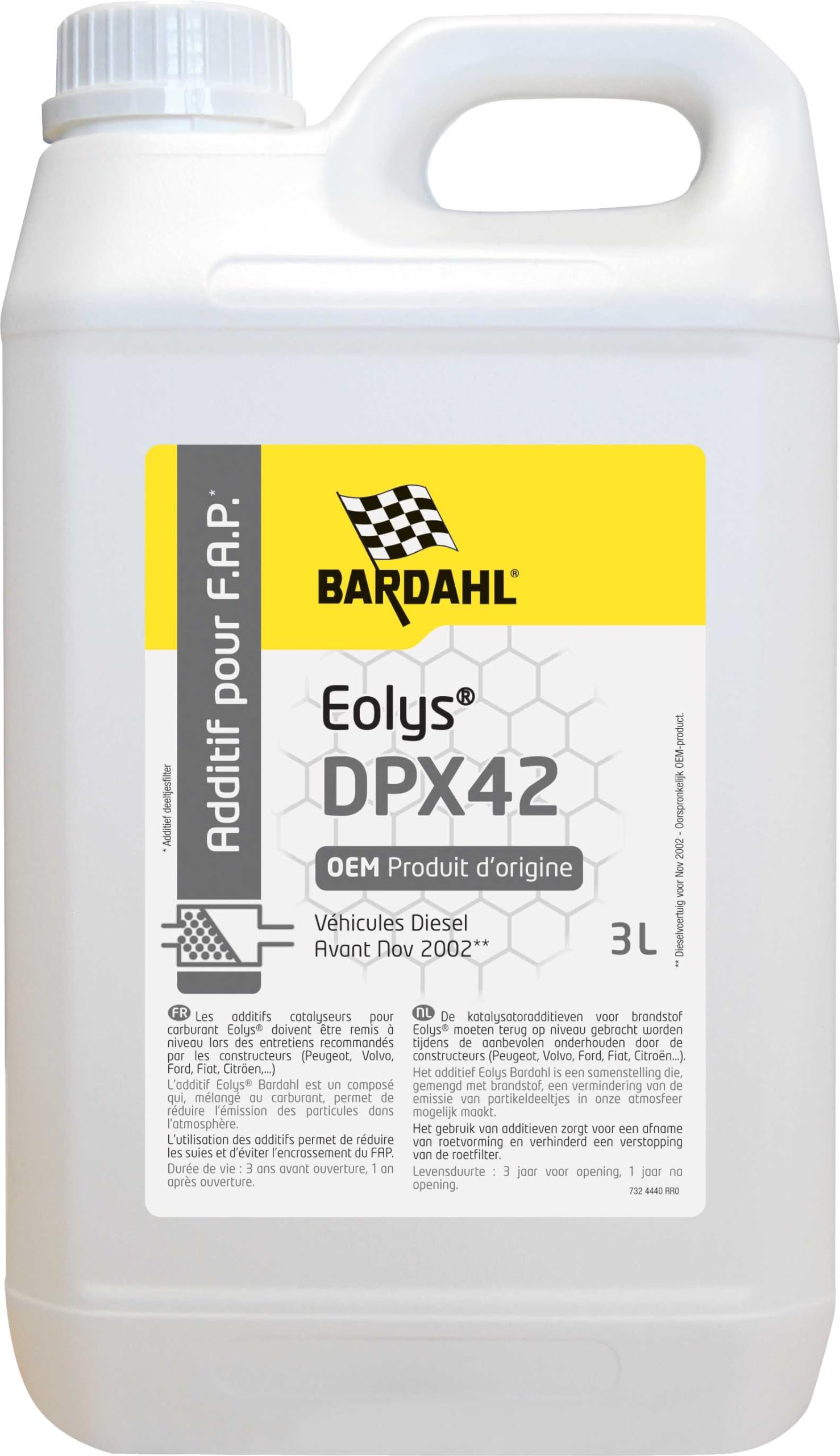 EOLYS Additif filtre a particu