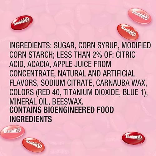 Miniatura 3 de STARBURST FaveREDs - Golosinas de gomita para Pascua, sabor a frutas rojas, 14 onzas