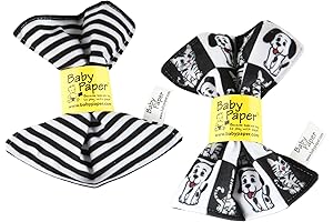 Crinkle Paper for Baby Toys - 2 Pack of Sensory Toys -...