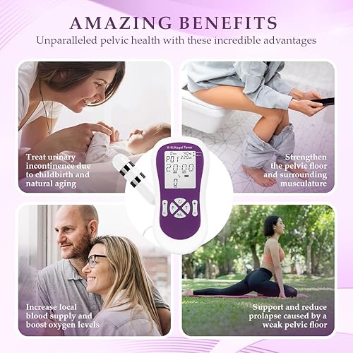 Miniatura 7 de Ejercitador eléctrico de músculo pélvico K-fit Kegel Toner, Kegels automático para mujeres