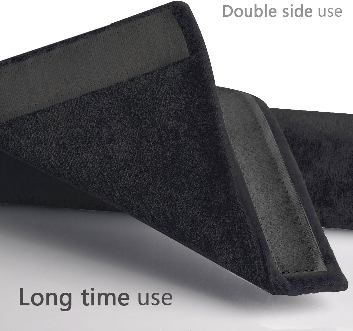 OUGAR8 Refrigerator Door Handle Covers,Keep Your Kitchen Clean from Fingertips,Drips,Food Stains,Perfect for Grill,Dishwasher(Black)