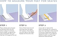 Vista 6 de Riedell Bruin Patines de Hielo - Patines de Hockey sobre Hielo Duraderos y Cómodos para Hombres y Mujeres con Parte Superior Acolchada de Espuma