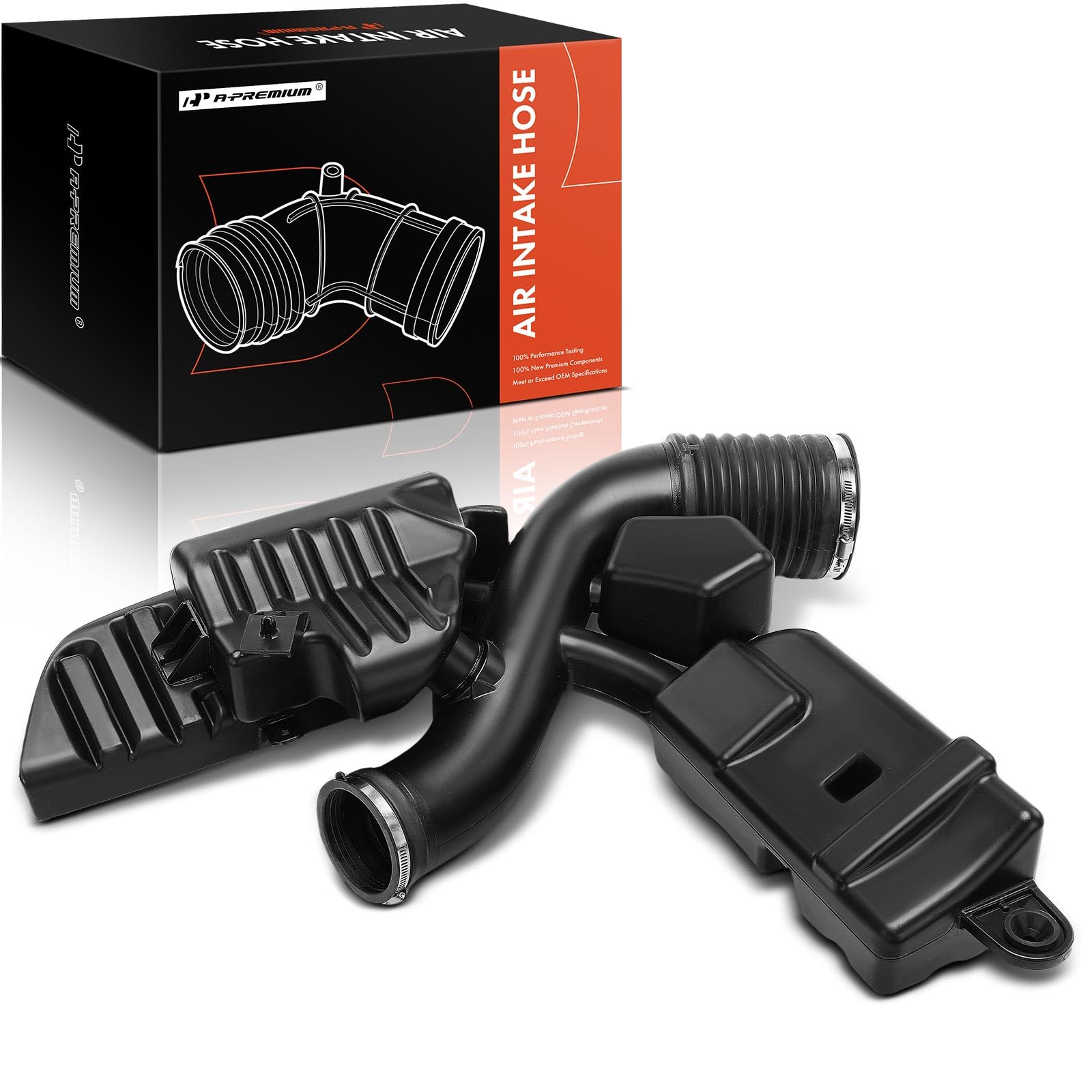 A-Premium Engine Air Clean Intake Tube Hose W/Clamps Compatible With Jeep Grand Cherokee 2016-2022, Grand Cherokee WK 2022 & Dodge Durango 2016-2024 - View #7