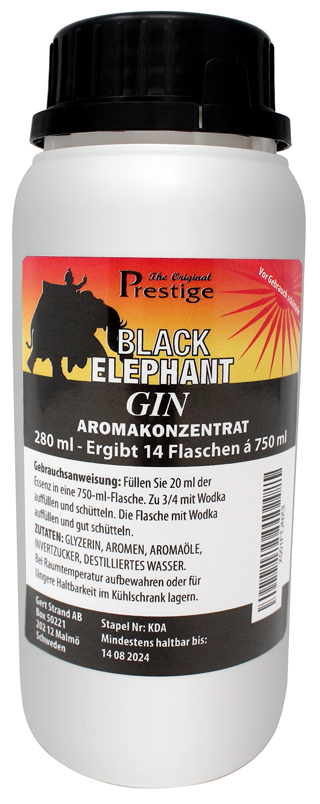 Black Elephant Gin-Geschmacksessenz