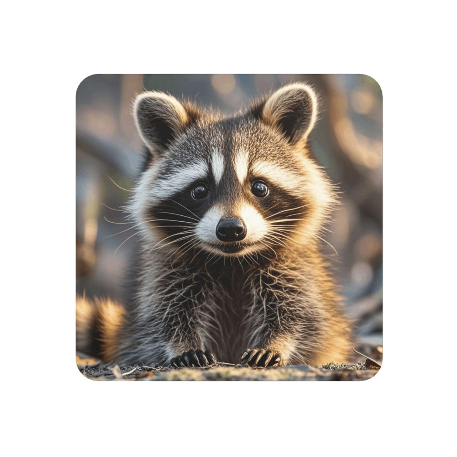 Fridge Magnets Waterproof Personalized Magnets for Fridge Funny raccoon Refrigerator Magnets Home Decoration Magnetic Sticker for Locker Accessories Whiteboard Kitchen Office Decor