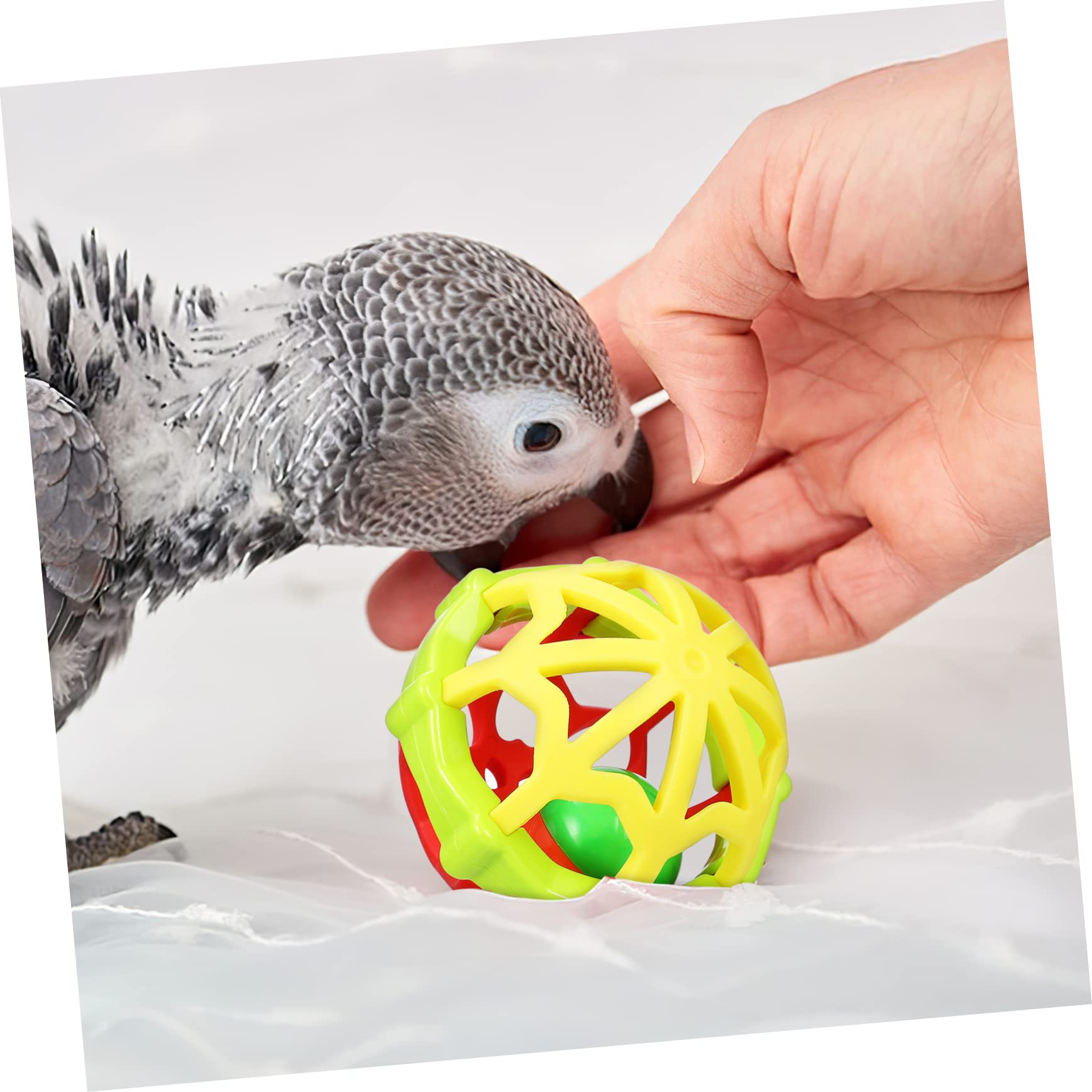 Toddmomy 15piezas De Juguete para Aves Juguetes De Masticación para Periquitos y Accesorios para Jaula De Natural y Goma Diversión y Enriquecimiento para Aves Pequeñas